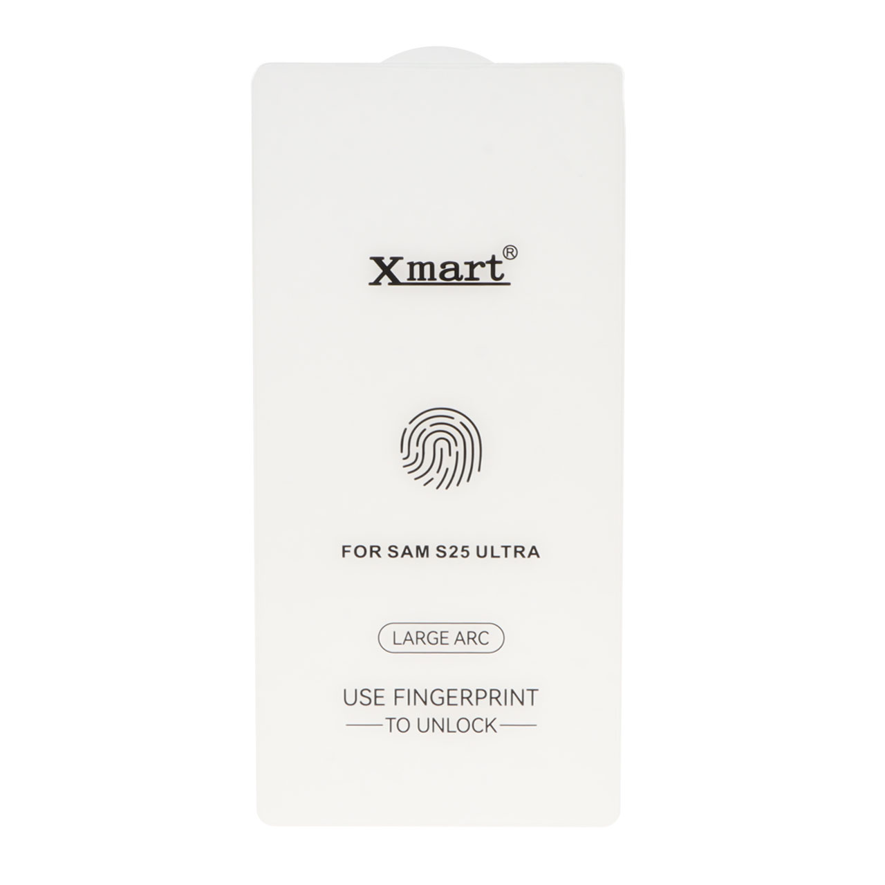 محافظ صفحه نمایش شیشه ای بدون حاشیه Xmart 3D Large Arc مدل Samsung Galaxy S25 Ultra